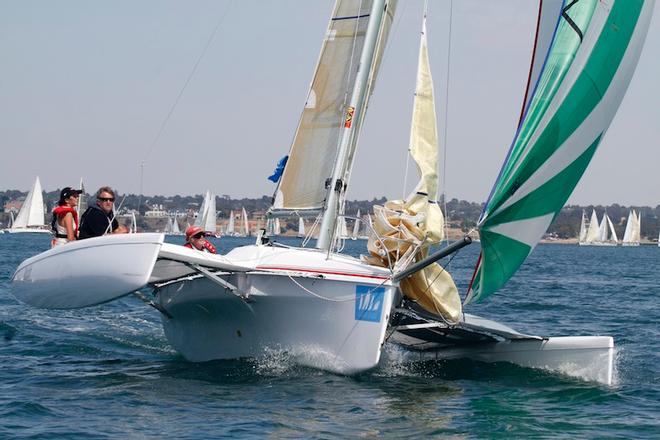 Multihull action could be part of the next Club Marine Series. © Teri Dodds