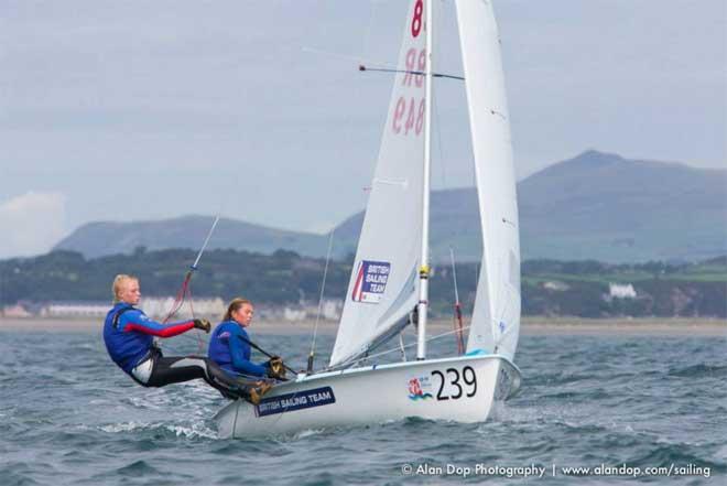 Joanna Freeman, Katie Tomsett - 470 Junior European Championships © Alan Dopp/470