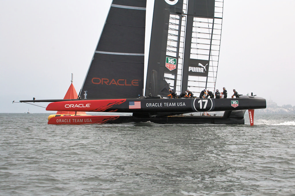 Quick quiz:  Which one is this?  First boat built, or second boat built? - America's Cup photo copyright Chuck Lantz http://www.ChuckLantz.com taken at  and featuring the  class