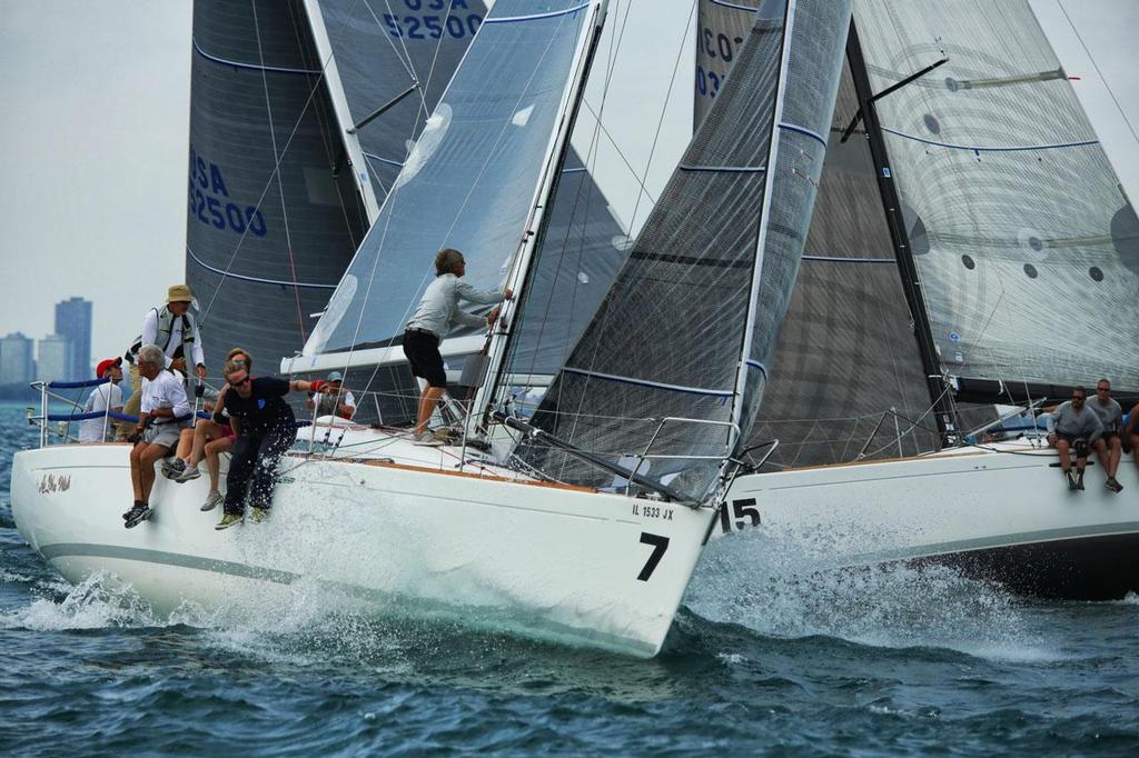 At the mark - 2013 Beneteau First 36.7 NAC Championship photo copyright Michael Thoney taken at  and featuring the  class