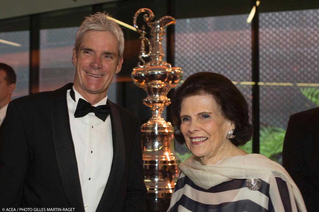America’s Cup Hall of Fame - Grant Simmer , Lucy Jewett © ACEA - Photo Gilles Martin-Raget http://photo.americascup.com/