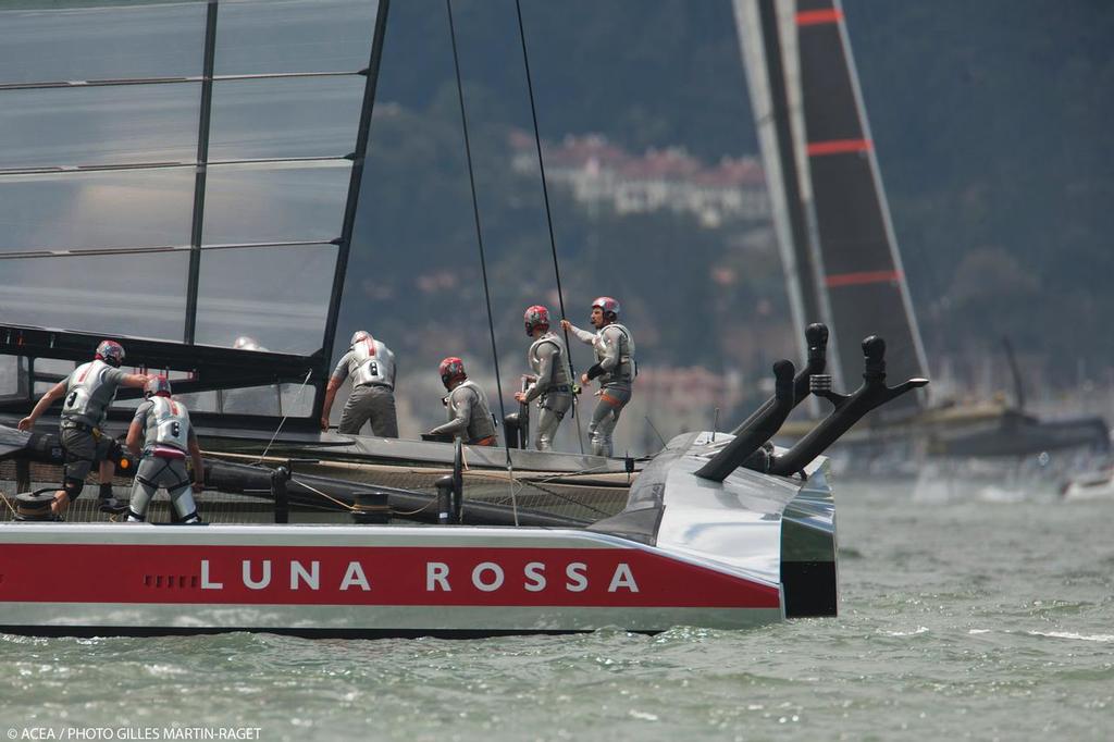 Louis Vuitton Cup - Semi-finals - Luna Rossa vs Artemis Racing - Race 2 © ACEA - Photo Gilles Martin-Raget http://photo.americascup.com/