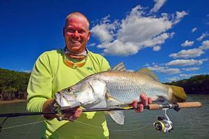Lee Brake looks to alternative ways to target Barramundi photo copyright Jarrod Day taken at  and featuring the  class