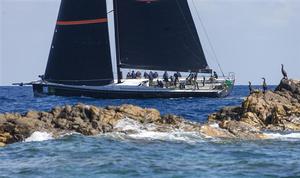 BELLA MENTE during the coastal race - 2013 Maxi Yacht Rolex Cup photo copyright  Rolex / Carlo Borlenghi http://www.carloborlenghi.net taken at  and featuring the  class