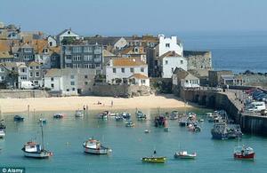 Charming St Ives in Cornwall photo copyright  SW taken at  and featuring the  class