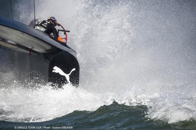 34th America’s cup -  Oracle team USA in action © Oracle Team USA media