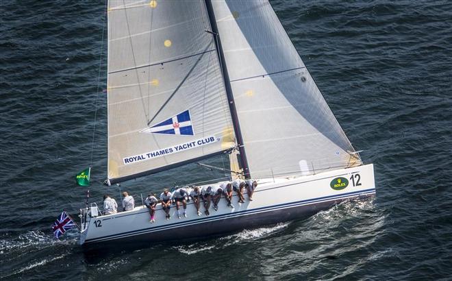 Royal Thames YC (GBR), third overall at the New York Yacht Club Invitational Cup presented by Rolex 2013 ©  Rolex/Daniel Forster http://www.regattanews.com