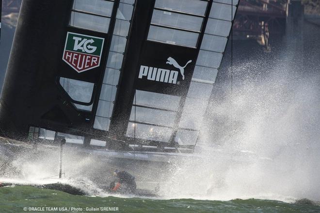 34th America’s cup -  Oracle team USA in action © Oracle Team USA media