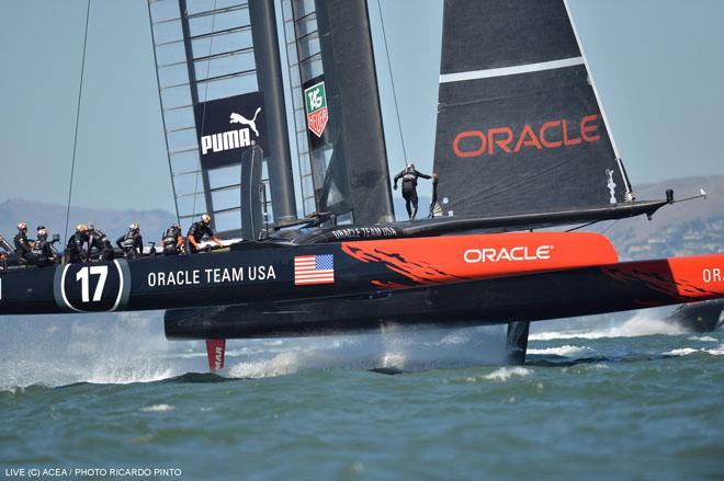 34th America’s Cup - Oracle Team USA vs Emirates Team New Zealand, Race Day 8 © ACEA / Ricardo Pinto http://photo.americascup.com/