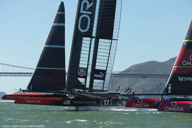 15/09/2013 - San Francisco (USA,CA) - 34th America’s Cup - Final Match, Day 6 © ACEA - Photo Gilles Martin-Raget http://photo.americascup.com/