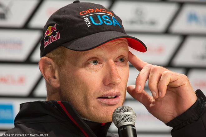 19/09/2013 - San Francisco (USA,CA) - 34th America’s Cup - Final Match - Racing Day 9 - Jimmy Spithill, Oracle Team USA © ACEA / Photo Abner Kingman http://photo.americascup.com