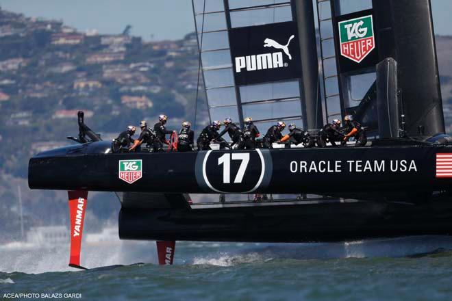 34th America’s Cup - Oracle Team USA vs Emirates Team New Zealand, Race Day 6 ©  ACEA / Photo Balazs Gardi http://www.americascup.com/