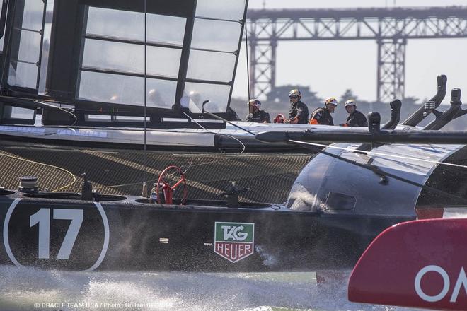 34th America’s cup -  Oracle team USA in action © Oracle Team USA media