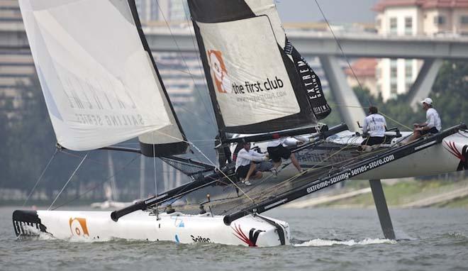 ALL4ONE, Extreme Sailing Series Singapore © Extreme Sailing Series http://www.extremesailingseries.com