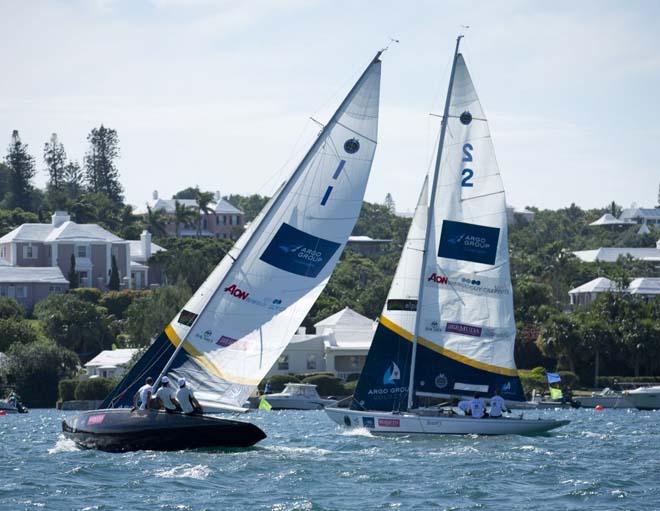 During the Practice Day at the Argo Gold Cup, Bermuda, part of the Alpari WMRT. ©  OnEdition / WMRT http://wmrt.com/