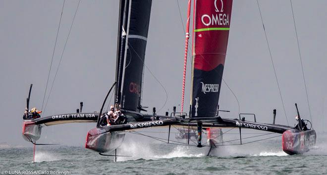 San Francisco, 34th America’s Cup - Oracle Team USA vs Emirates Team New Zealand © Carlo Borlenghi/Luna Rossa http://www.lunarossachallenge.com