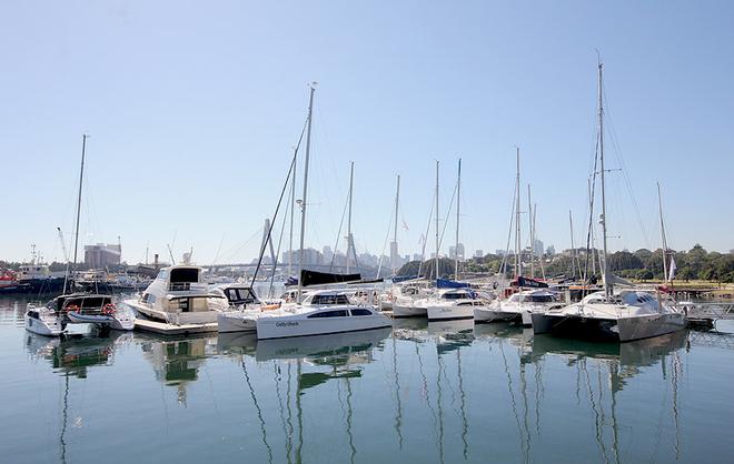 Multihull Central’s Annandale marina. © Multihull Central