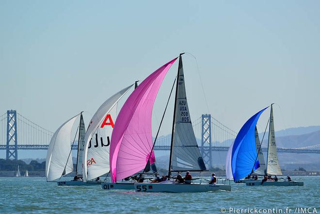 Sperry Top-Sider Melges 24 WorldsDay 3 in San Francisco Bay USA team in action ©  IMCA/ Pierrick Contin http://www.pierrickcontin.com