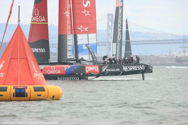 20/09/2013 - San Francisco (USA,CA) - 34th America’s Cup - Oracle Team USA vs Emirates Team New Zealand, Race Day 10 © ACEA - Photo Gilles Martin-Raget http://photo.americascup.com/