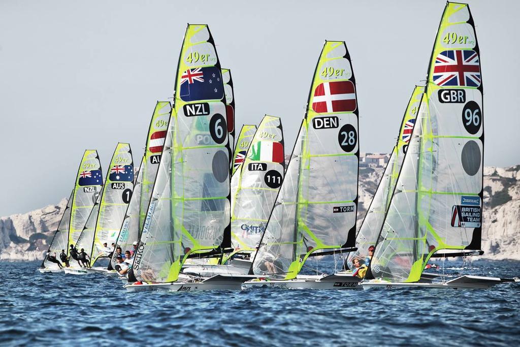 2013 49er and 49erFX Worlds, Marseilles, France photo copyright 49er Worlds http://www.49erworlds.org/ taken at  and featuring the  class