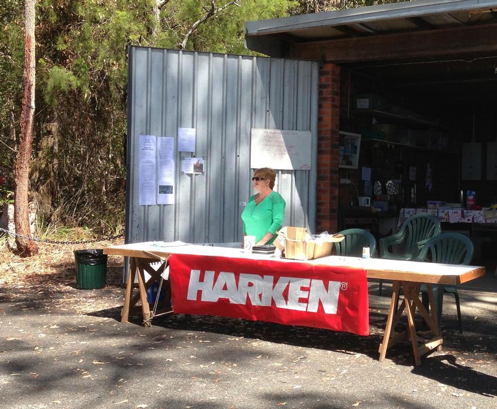Volunteers and Sponsors - no event can be run without them!  Thanks HARKEN Australia. - Maricat 2013/14 NSW State Titles photo copyright Martina Holt taken at  and featuring the  class