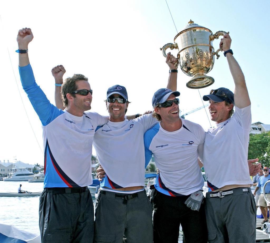 Great Britain&rsquo;s Olympic sailing hero Ben Ainslie won the 2009 Argo Group Gold Cup photo copyright  Talbot Wilson / Argo Group Gold Cup http://www.argogroupgoldcup.com/ taken at  and featuring the  class