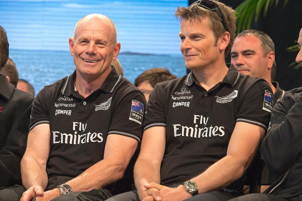 Emirates Team New Zealand’s  Grant Dalton and Dean Barker are also named on the top sports earners list © Chris Cameron/ETNZ http://www.chriscameron.co.nz
