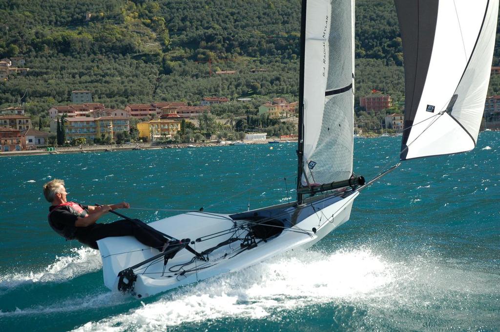 Action time at Lake Como, Italy photo copyright RS Sailing http://www.rssailing.com taken at  and featuring the  class