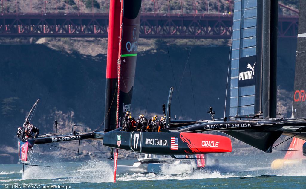 America’s Cup final, Emirates Team New Zealand and Oracle Team USA - Race 16 © Carlo Borlenghi/Luna Rossa http://www.lunarossachallenge.com