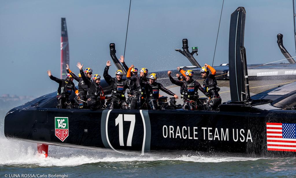 Oracle Team USA Race 17 - 18<br />
 © Carlo Borlenghi/Luna Rossa http://www.lunarossachallenge.com