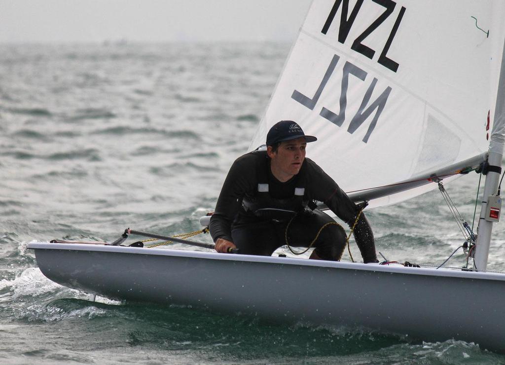 Thomas Saunders NZL Laser - 2013 ISAF Sailing World Cup Qingdao photo copyright ISAF  taken at  and featuring the  class