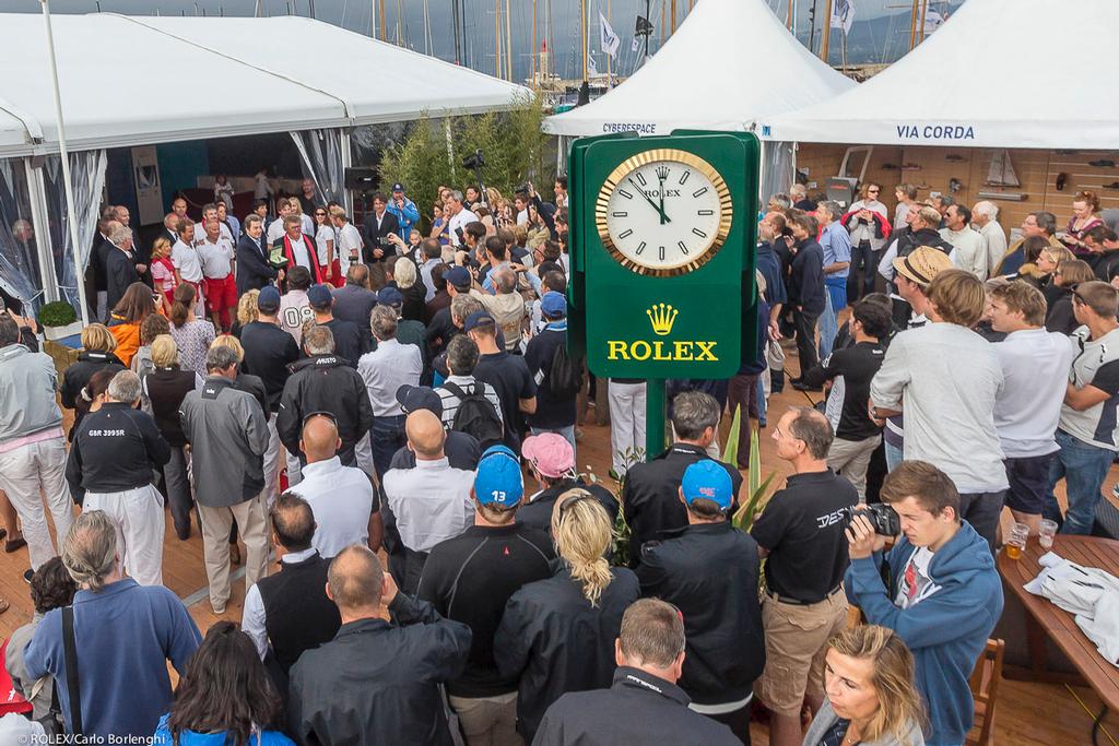 Prizegiving ceremony photo copyright  Rolex / Carlo Borlenghi http://www.carloborlenghi.net taken at  and featuring the  class
