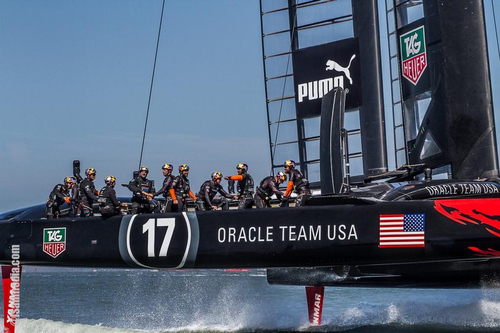 Oracle Team USA photo copyright John Mangino http://www.icupusa.com/ taken at  and featuring the  class