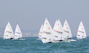 2013 Laser Radial World Championship photo copyright Rizhao Laser Worlds http://www.rizhaolaserworlds2013.com/ taken at  and featuring the  class