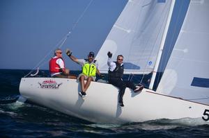 Team in action on day 2 ay the J/22 Worlds photo copyright J/22 Class Association taken at  and featuring the  class