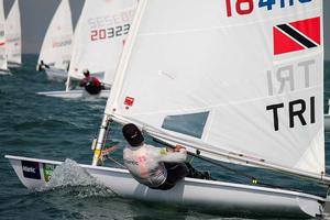 Andrew Lewis TRI Laser - 2013 ISAF Sailing World Cup Qingdao Day 3 photo copyright ISAF  taken at  and featuring the  class