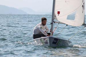 Andrew Lewis TRI Laser - 2013 ISAF Sailing World Cup Qingdao Day 5 photo copyright ISAF  taken at  and featuring the  class