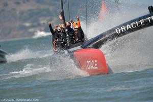 25/09/2013 - San Francisco (USA,CA) - 34th America's Cup - Oracle Team USA vs Emirates Team New Zealand, Race Day 15 photo copyright ACEA / Ricardo Pinto http://photo.americascup.com/ taken at  and featuring the  class