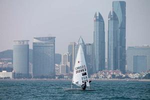 Jeremy O'Connel AUS - 2013 ISAF Sailing World Cup Qingdao Day 4 photo copyright ISAF  taken at  and featuring the  class