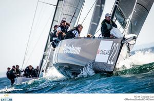 Team Peninsula Petroleum (GBR 1) at the RC44 Cascais Cup photo copyright MartinezStudio.es taken at  and featuring the  class
