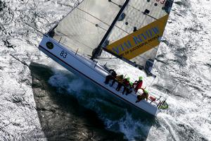 Midnight Rambler will be pushing hard for a second overall win in the Rolex Sydney Hobart Yacht Race. photo copyright  Rolex/Daniel Forster http://www.regattanews.com taken at  and featuring the  class