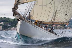 Challenge day Jean Laurain, Club 55 Cup. MOONBEAM III, Sail n: 88, Class: GTR, Type/Year: COTRE AURIQUE/1903, Designer: WILLIAM FIFE photo copyright  Rolex / Carlo Borlenghi http://www.carloborlenghi.net taken at  and featuring the  class