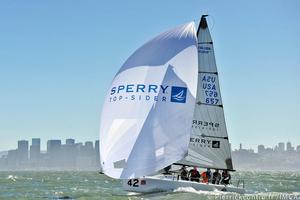 Day 2 in San Francisco Bay at the Sperry Top-Sider Melges 24 World Championship 2013 photo copyright  IMCA/ Pierrick Contin http://www.pierrickcontin.com taken at  and featuring the  class