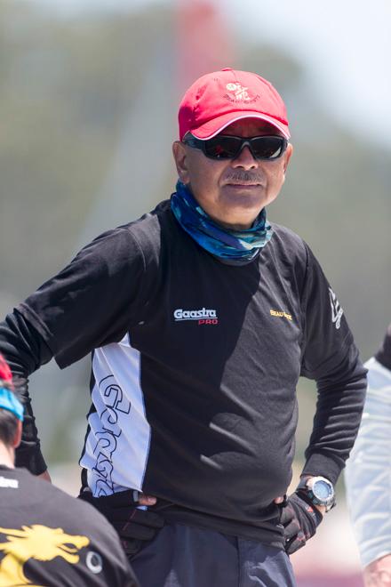 SAILING - TP52 Southern Cup Challenge 2013 - Pittwater, Sydney - 13/12/2013 - Karl Kwok, owner of BEAU GESTE © Andrea Francolini