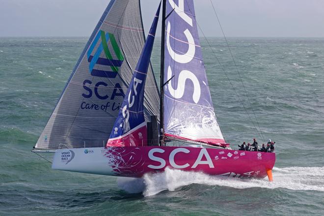 Team SCA sailing trials in the English Channel ©  Rick Tomlinson http://www.rick-tomlinson.com