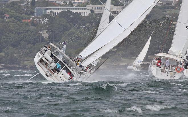 Silver Minx completed their fair share of roundups. - 2013 Beneteau Cup ©  John Curnow