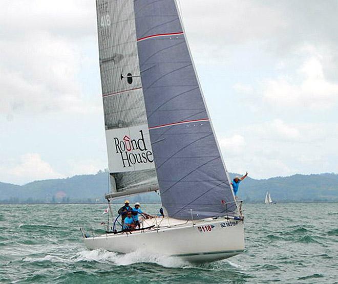 Getting set for a start in Asia with a Sydney 40 sporting a 4T Forte jib © OneSails