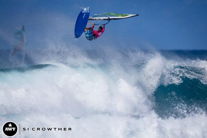 Casey has been pushing his limits, event after event!  © Si Crowther / AWT http://americanwindsurfingtour.com/