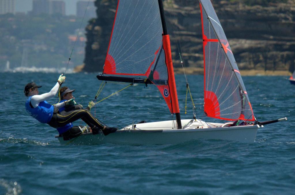 AUS 4 Kurt Hansen and Harry Morton Sailing ATM Morton Claiming Four Bullets On Day ! photo copyright David Price taken at  and featuring the  class