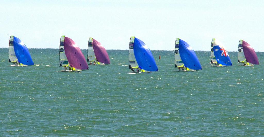International 49er Fleet Competing This Week photo copyright David Price taken at  and featuring the  class